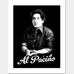 al pacino Half Tone Style Posters and Art